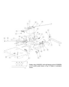 Electrical Engine Assembly Diagram and Parts List for M48-KWS 53AB5D4M150-17-HP Cub Cadet Lawn Tractor
